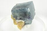 Colorful Cubic Fluorite Crystals with Phantoms - Yaogangxian Mine #215772-1